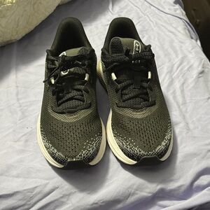 Under Armour Black and White Athletic Shoes